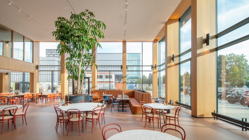 1932 Aiste Rakauskaite Cafeteria