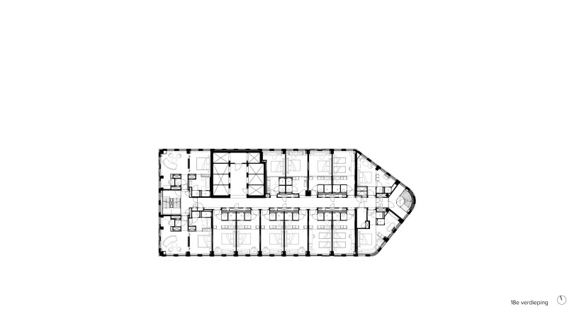 1226 QO plattegronden web 18e verdieping