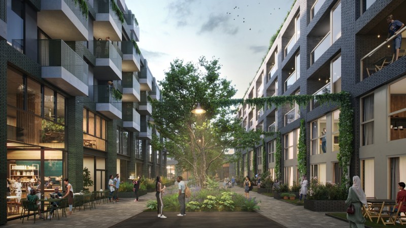 1825 AP C7 Render 06 Woonerf Flierbosdreef website