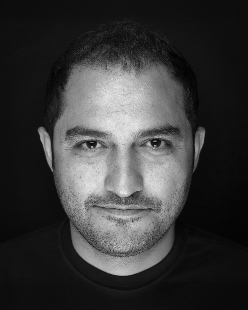 Portret Mahdi Varzaghani Willem van den Hoed