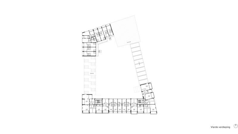 1919 Lloyd Yard plattegronden 4e verdieping web