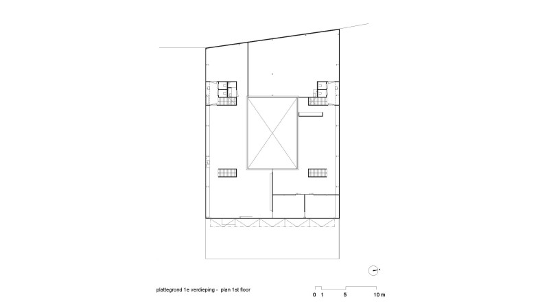 0709 plattegr 1e plan 1st floor