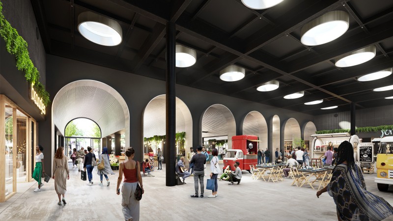 Shopperhal Interior Paul de Ruiter Architects