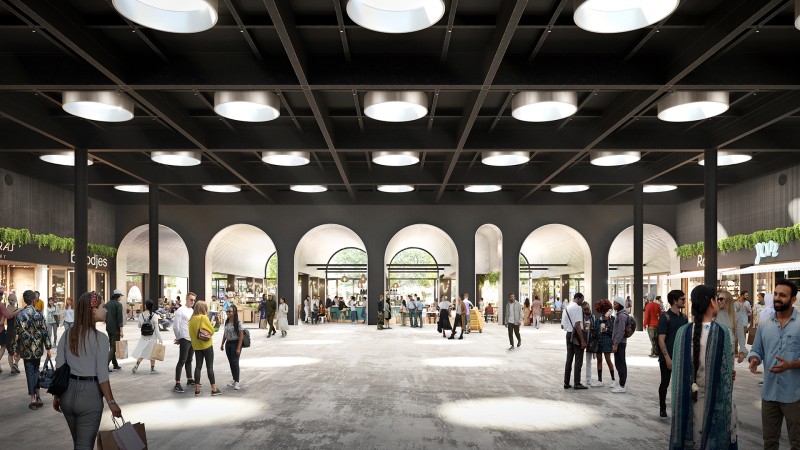 Shopperhal Interior II Paul de Ruiter Architects