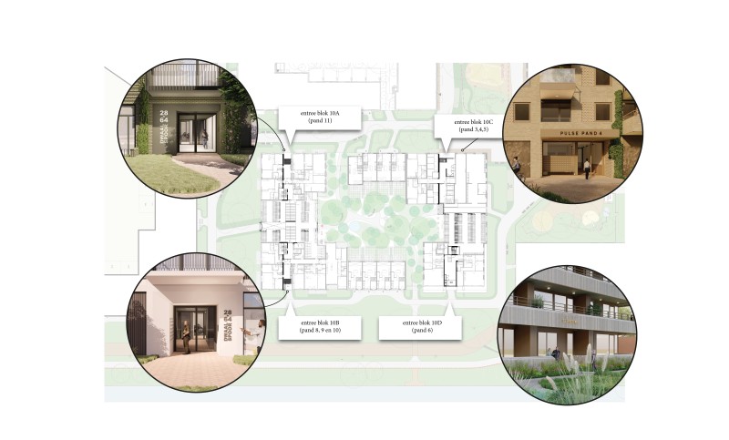 Blok 10 Entrees text Zecc Paul de Ruiter Architects en Levs
