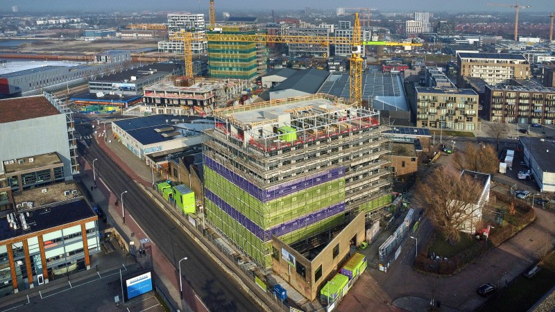 Hoogste punt Mama Shelter 27 Bert Rietberg