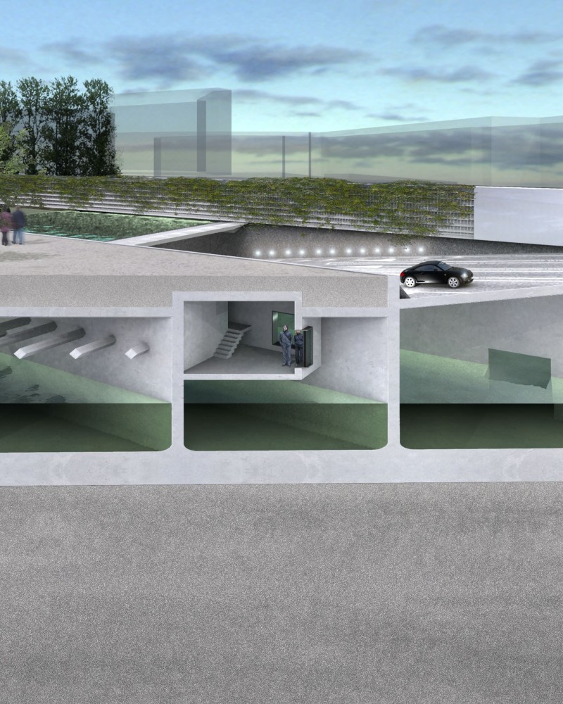 Museumpark owb zijaanzicht