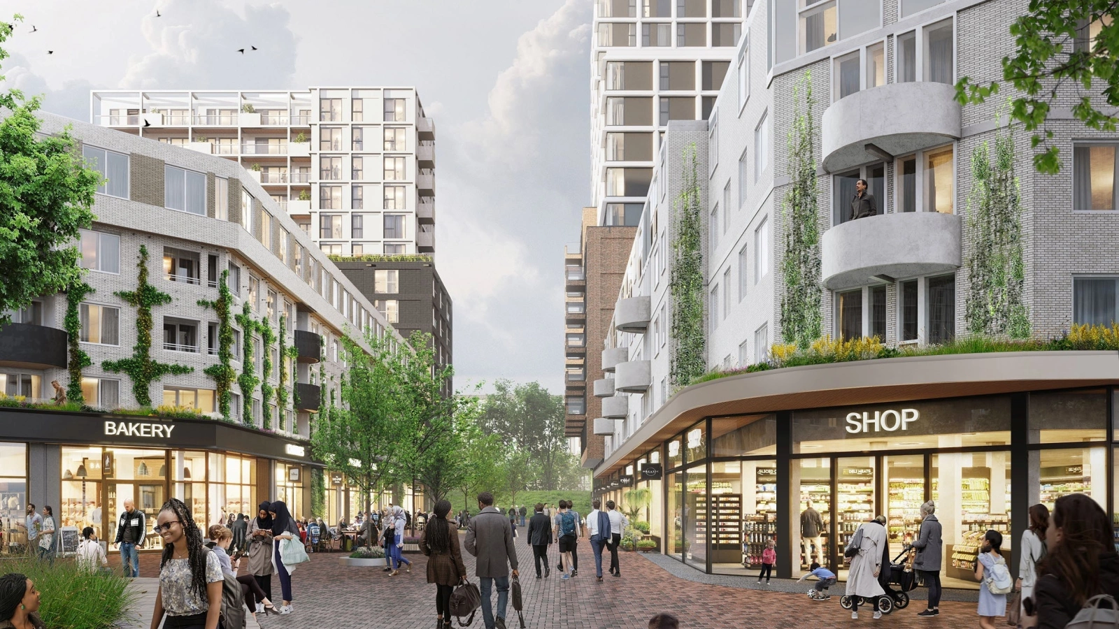 Winkelstraat cluster 5 en 7