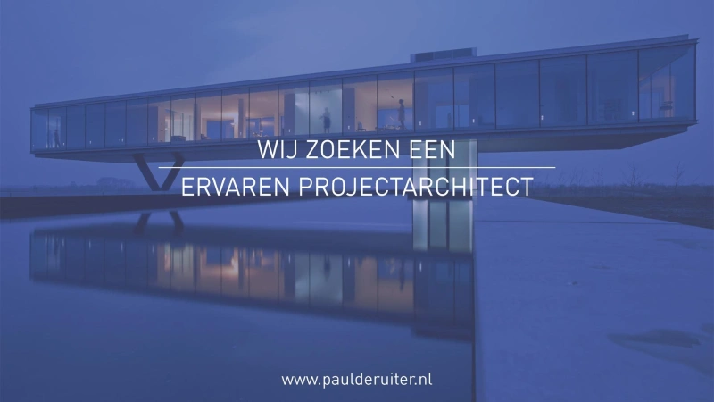 Vacature Ervaren project architect