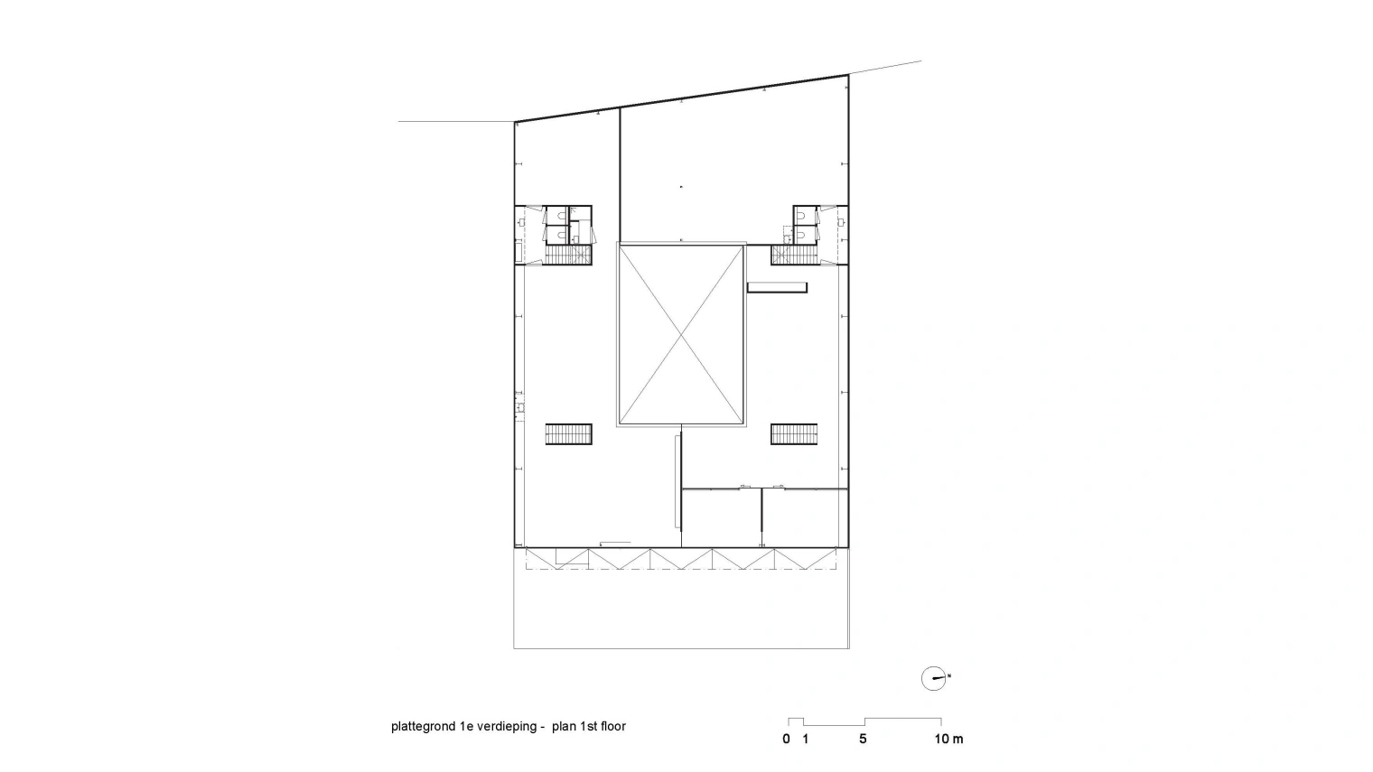 0709 plattegr 1e plan 1st floor