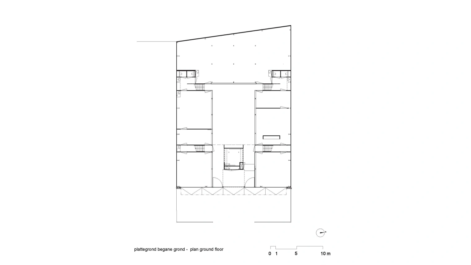 0709 plattegr 1e plan ground floor