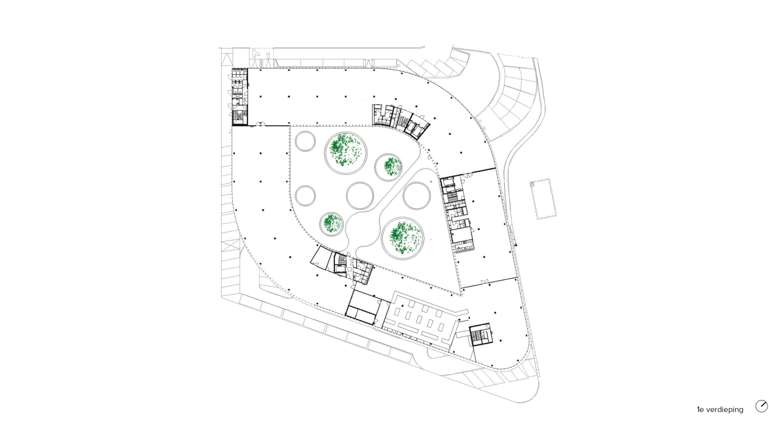 Trans Port plattegronden Web 1e verdieping