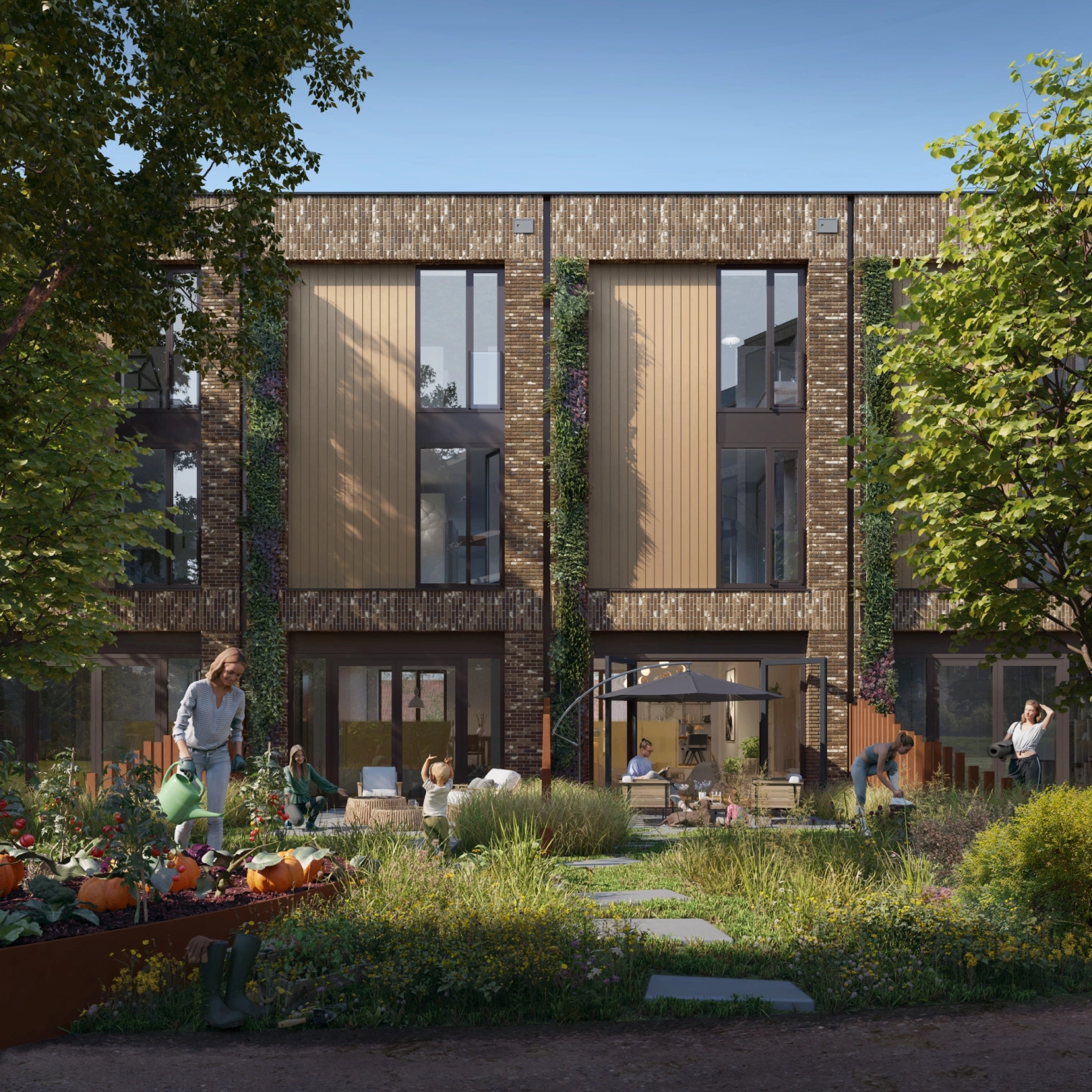 PDR 04 Nicoya blok A3 binnentuin