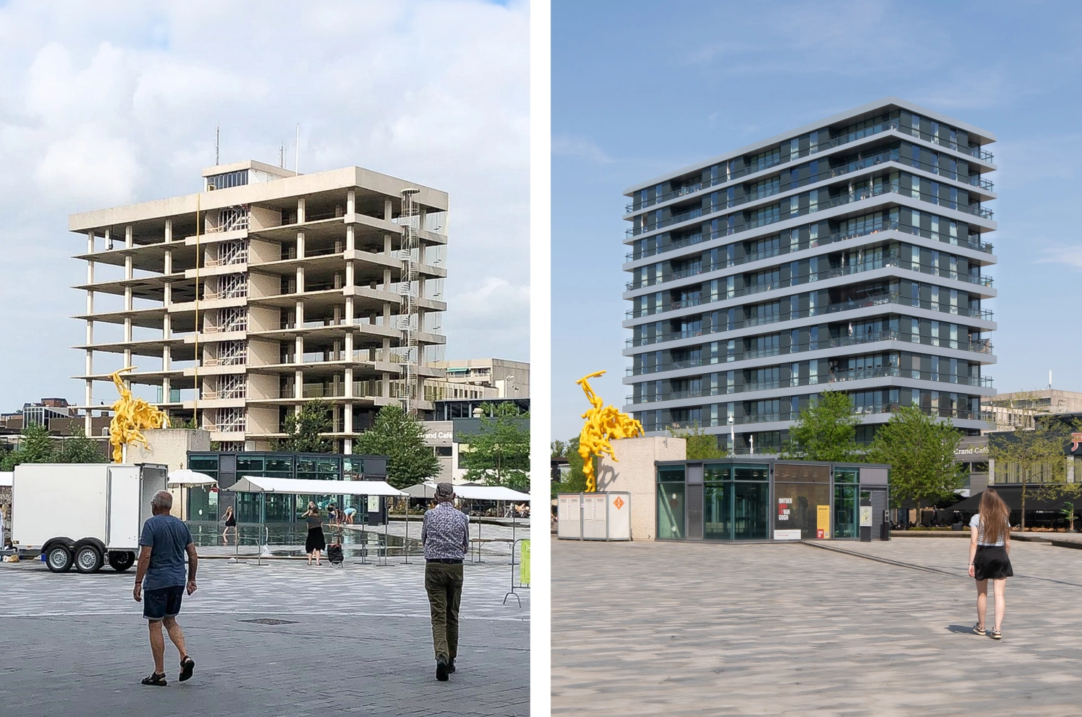 Transformatie Belastingflat Emmen Before and After