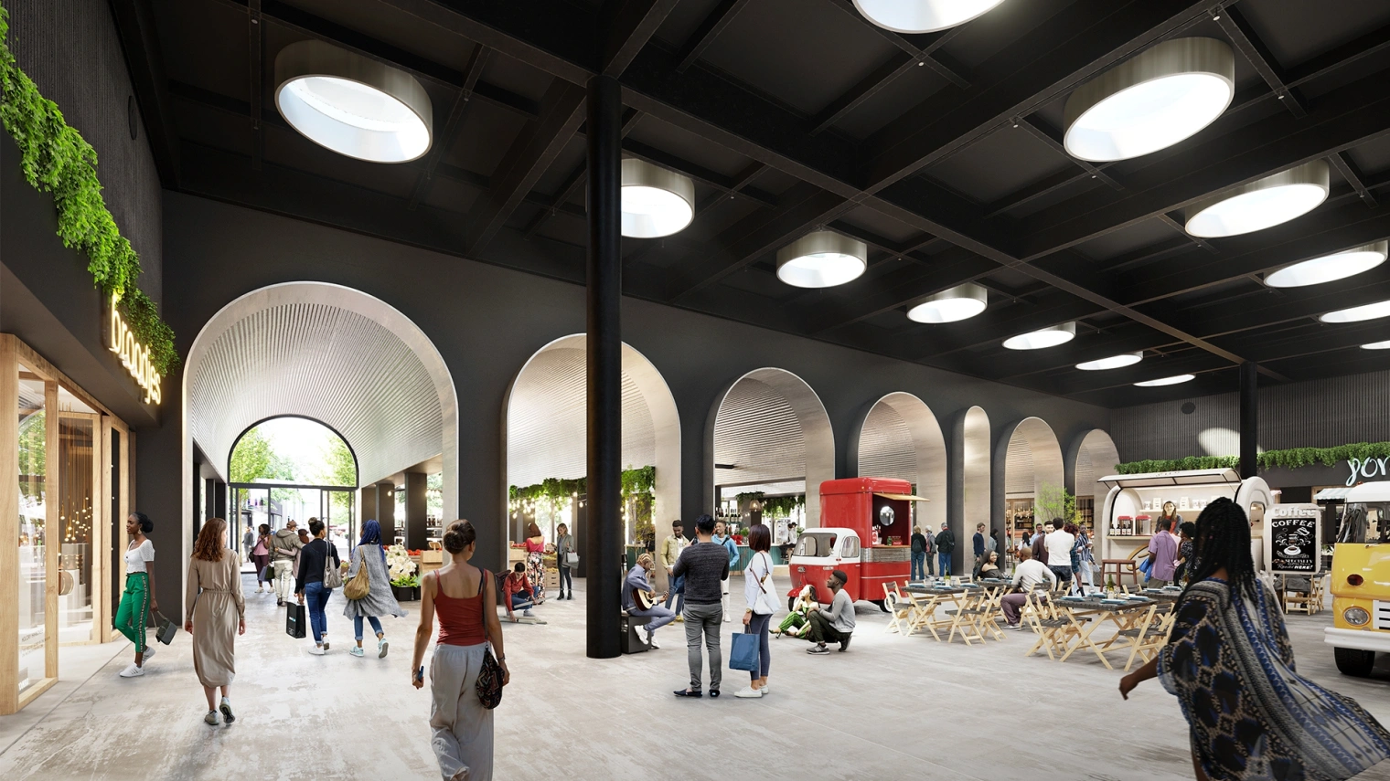 Shopperhal Interior Paul de Ruiter Architects