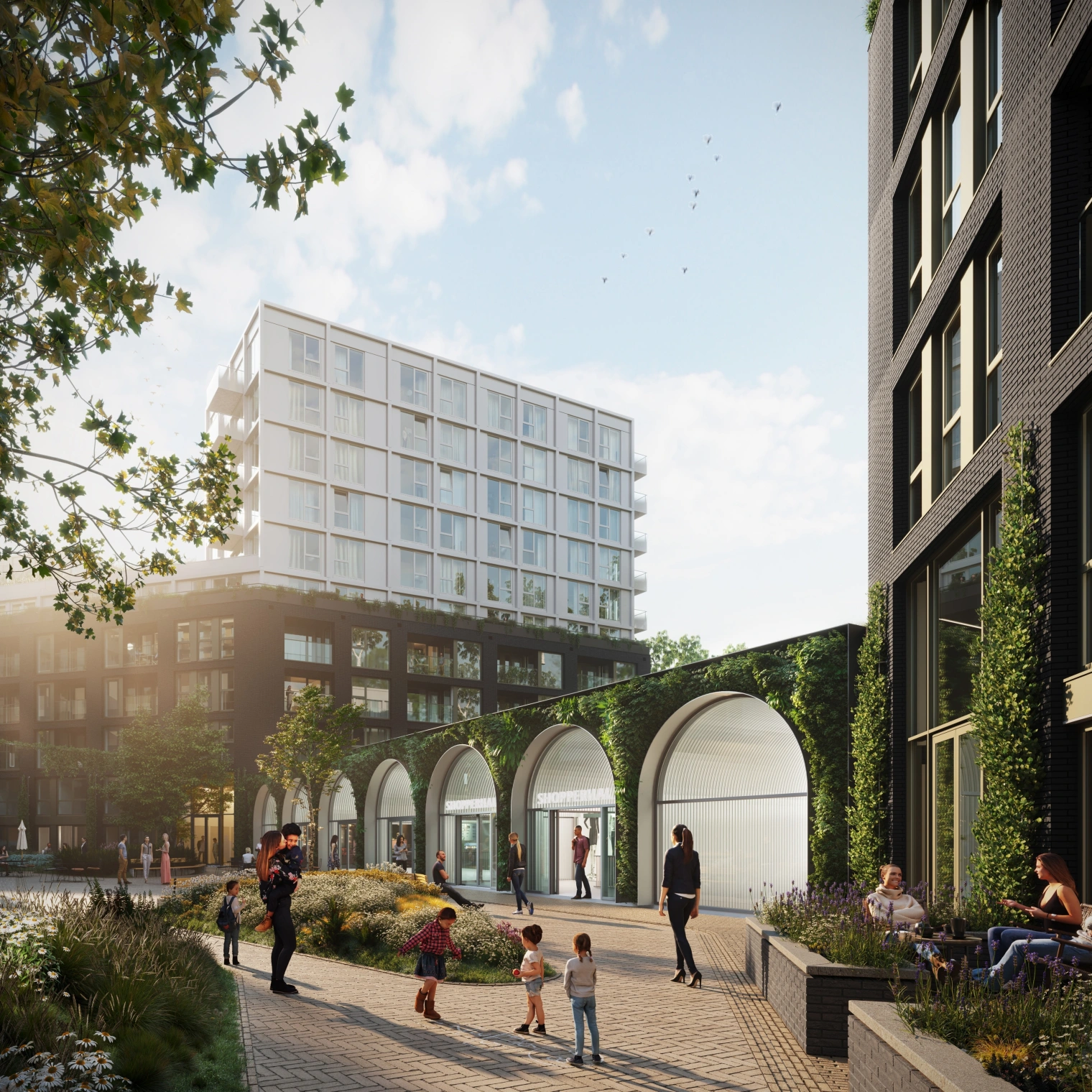 1825 AP C7 Render woonerf SH HQ square 2