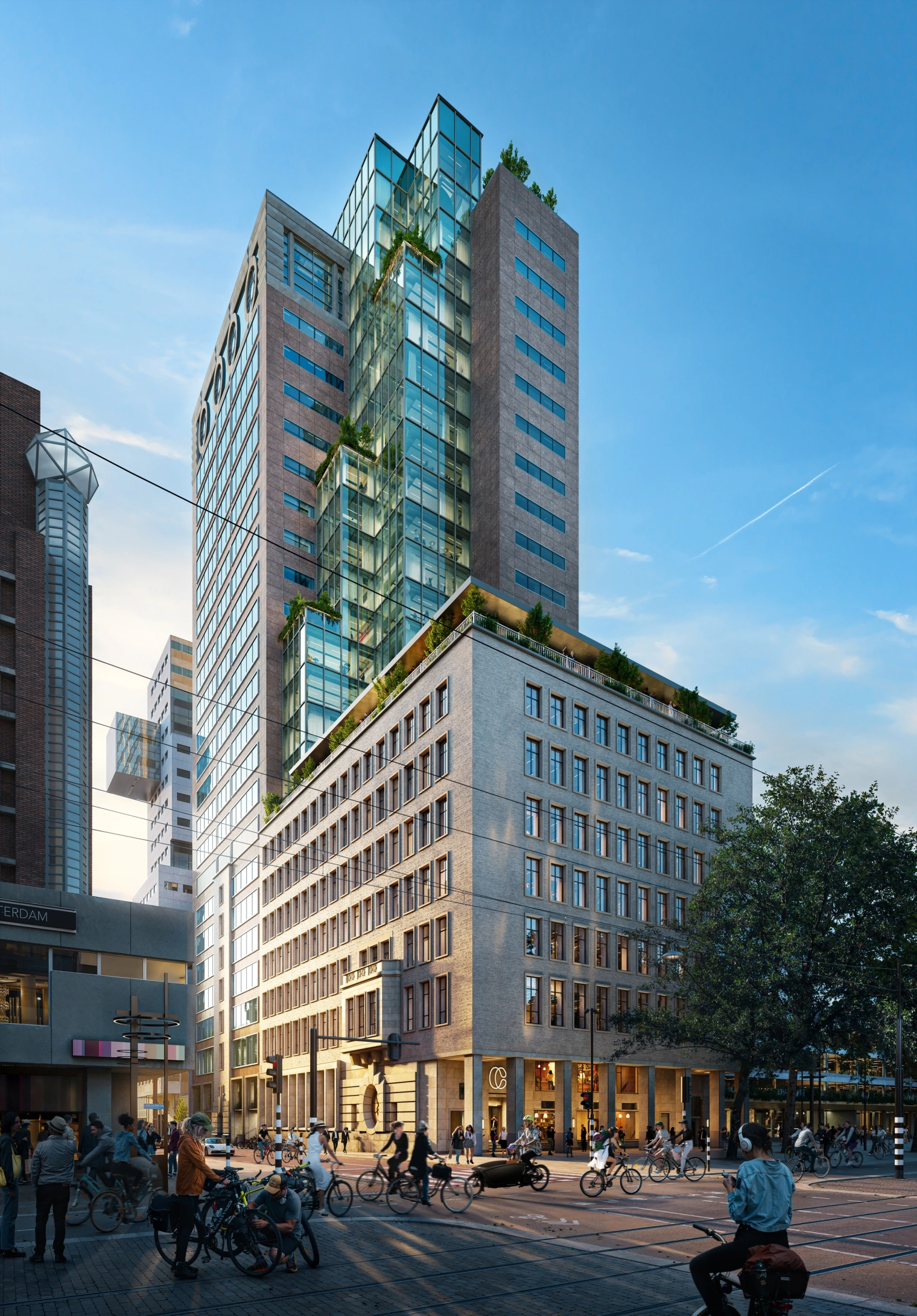 2138 Render C93 Streetview NEW 02 Paul de Ruiter Architects Viksel