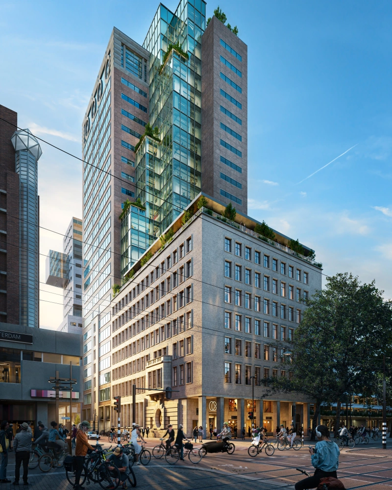 2138 Render C93 Streetview NEW 02 Paul de Ruiter Architects Viksel